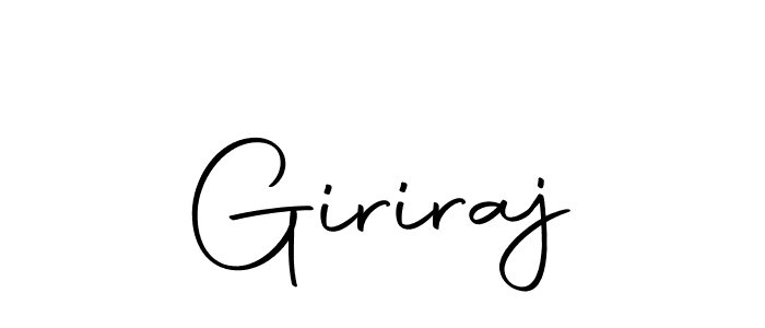 You should practise on your own different ways (Autography-DOLnW) to write your name (Giriraj) in signature. don't let someone else do it for you. Giriraj signature style 10 images and pictures png