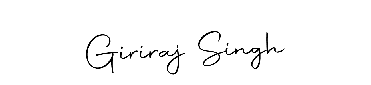 Design your own signature with our free online signature maker. With this signature software, you can create a handwritten (Autography-DOLnW) signature for name Giriraj Singh. Giriraj Singh signature style 10 images and pictures png