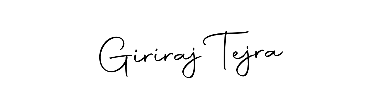 Make a beautiful signature design for name Giriraj Tejra. Use this online signature maker to create a handwritten signature for free. Giriraj Tejra signature style 10 images and pictures png