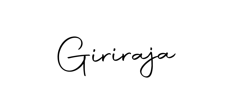 Use a signature maker to create a handwritten signature online. With this signature software, you can design (Autography-DOLnW) your own signature for name Giriraja. Giriraja signature style 10 images and pictures png