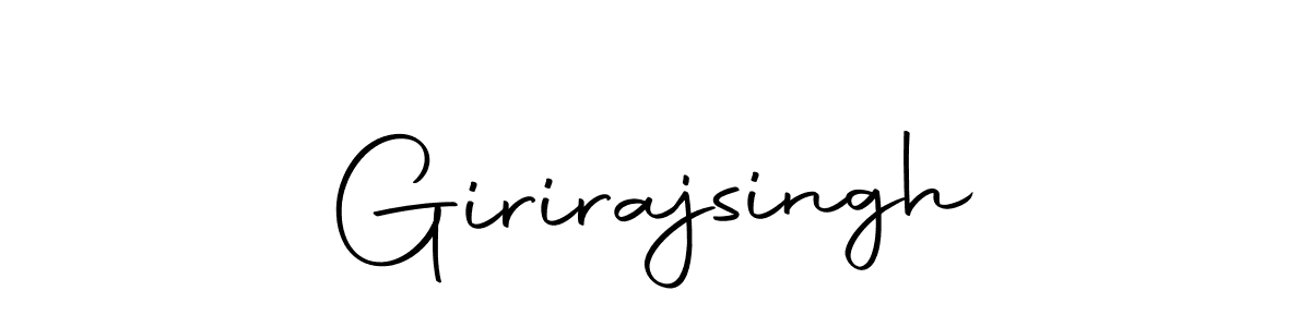 How to make Girirajsingh name signature. Use Autography-DOLnW style for creating short signs online. This is the latest handwritten sign. Girirajsingh signature style 10 images and pictures png