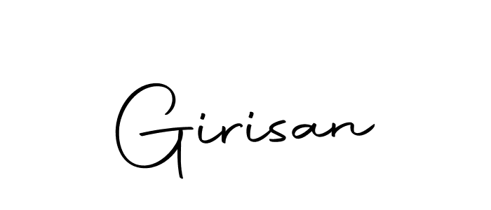if you are searching for the best signature style for your name Girisan. so please give up your signature search. here we have designed multiple signature styles  using Autography-DOLnW. Girisan signature style 10 images and pictures png