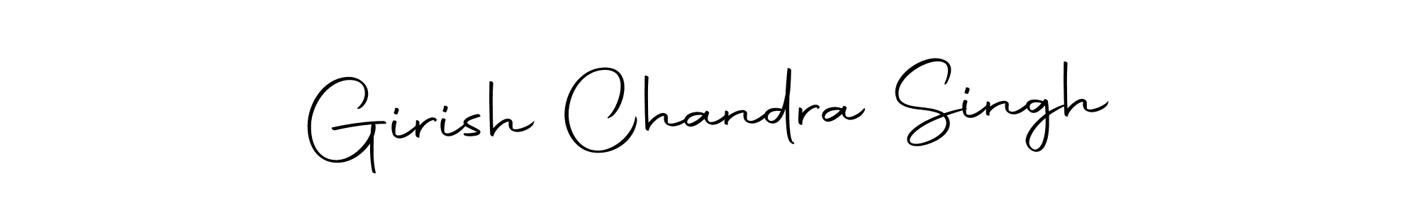 Create a beautiful signature design for name Girish Chandra Singh. With this signature (Autography-DOLnW) fonts, you can make a handwritten signature for free. Girish Chandra Singh signature style 10 images and pictures png