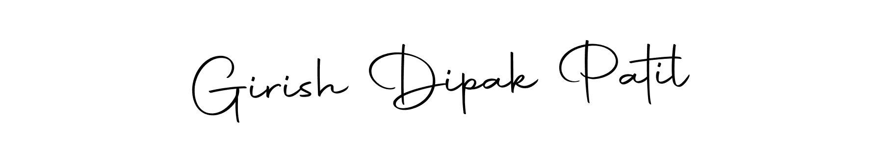 Make a short Girish Dipak Patil signature style. Manage your documents anywhere anytime using Autography-DOLnW. Create and add eSignatures, submit forms, share and send files easily. Girish Dipak Patil signature style 10 images and pictures png