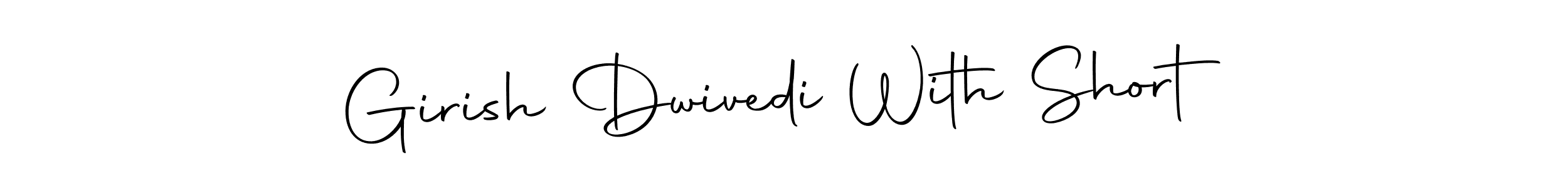 It looks lik you need a new signature style for name Girish Dwivedi With Short. Design unique handwritten (Autography-DOLnW) signature with our free signature maker in just a few clicks. Girish Dwivedi With Short signature style 10 images and pictures png