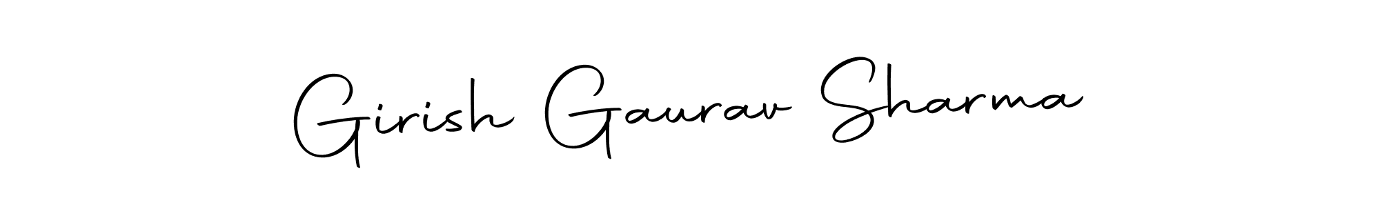 Also You can easily find your signature by using the search form. We will create Girish Gaurav Sharma name handwritten signature images for you free of cost using Autography-DOLnW sign style. Girish Gaurav Sharma signature style 10 images and pictures png