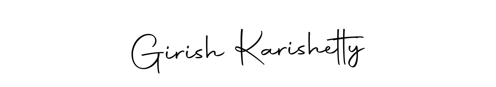 The best way (Autography-DOLnW) to make a short signature is to pick only two or three words in your name. The name Girish Karishetty include a total of six letters. For converting this name. Girish Karishetty signature style 10 images and pictures png