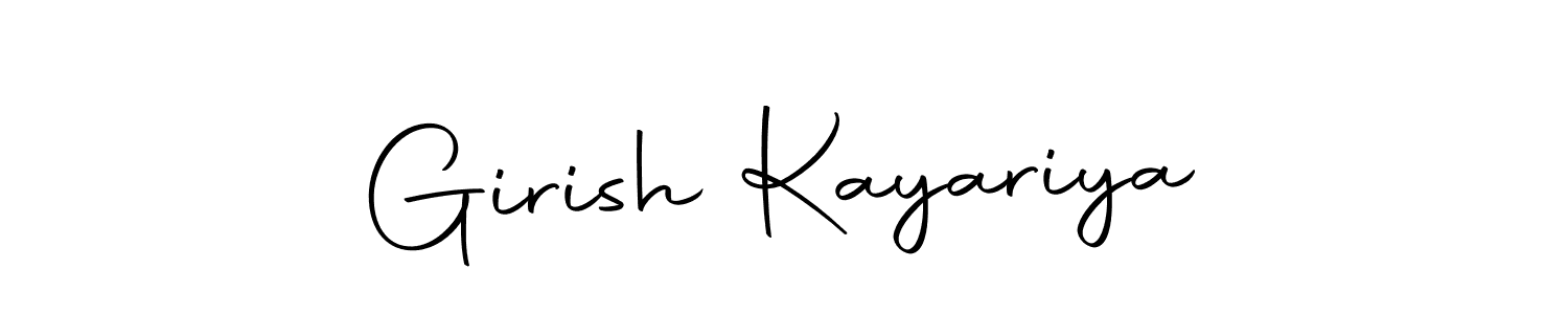 The best way (Autography-DOLnW) to make a short signature is to pick only two or three words in your name. The name Girish Kayariya include a total of six letters. For converting this name. Girish Kayariya signature style 10 images and pictures png