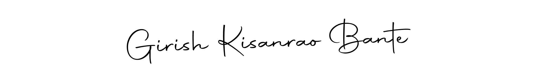 Girish Kisanrao Bante stylish signature style. Best Handwritten Sign (Autography-DOLnW) for my name. Handwritten Signature Collection Ideas for my name Girish Kisanrao Bante. Girish Kisanrao Bante signature style 10 images and pictures png