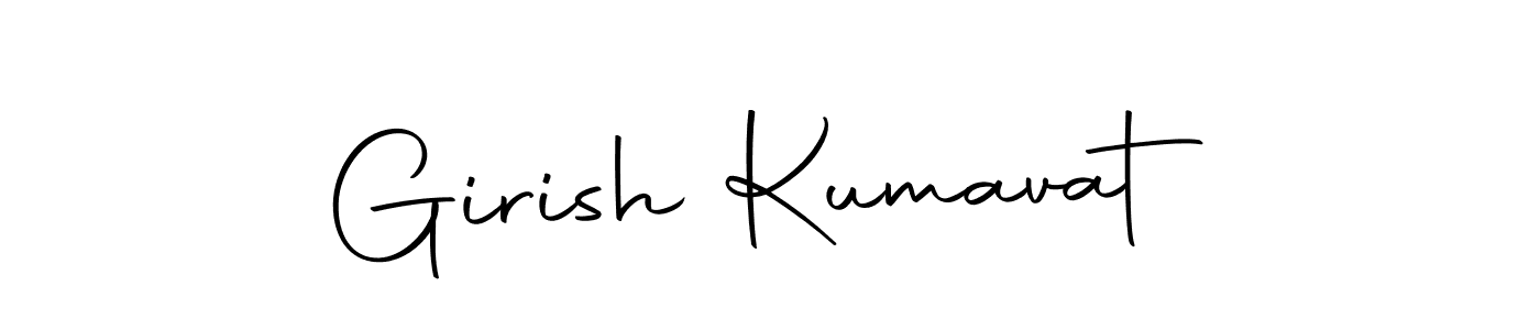 Make a beautiful signature design for name Girish Kumavat. With this signature (Autography-DOLnW) style, you can create a handwritten signature for free. Girish Kumavat signature style 10 images and pictures png