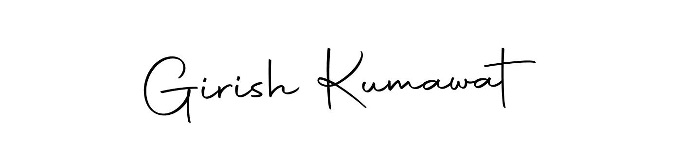 Also we have Girish Kumawat name is the best signature style. Create professional handwritten signature collection using Autography-DOLnW autograph style. Girish Kumawat signature style 10 images and pictures png