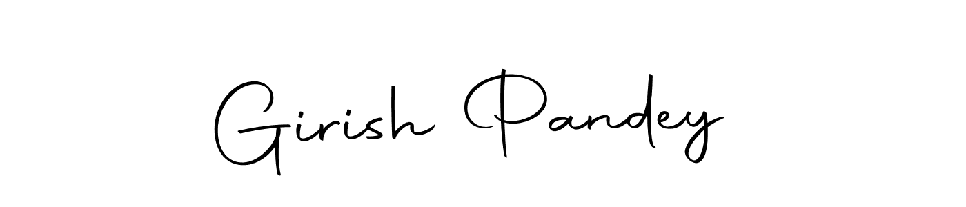 How to make Girish Pandey  name signature. Use Autography-DOLnW style for creating short signs online. This is the latest handwritten sign. Girish Pandey  signature style 10 images and pictures png