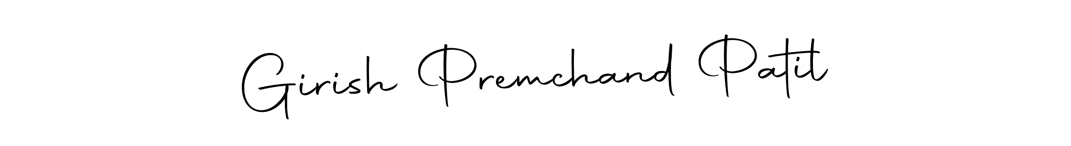 This is the best signature style for the Girish Premchand Patil name. Also you like these signature font (Autography-DOLnW). Mix name signature. Girish Premchand Patil signature style 10 images and pictures png