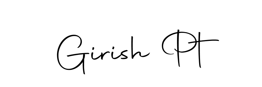 Create a beautiful signature design for name Girish Pt. With this signature (Autography-DOLnW) fonts, you can make a handwritten signature for free. Girish Pt signature style 10 images and pictures png