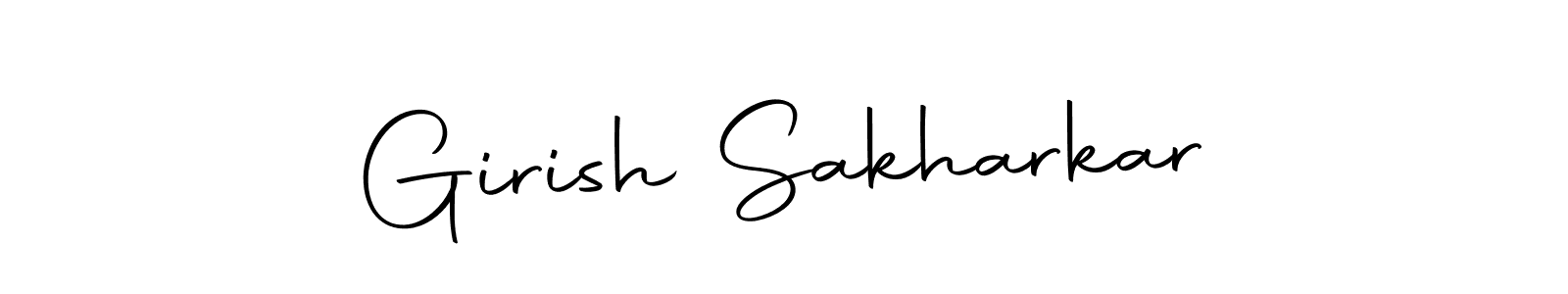 Also we have Girish Sakharkar name is the best signature style. Create professional handwritten signature collection using Autography-DOLnW autograph style. Girish Sakharkar signature style 10 images and pictures png