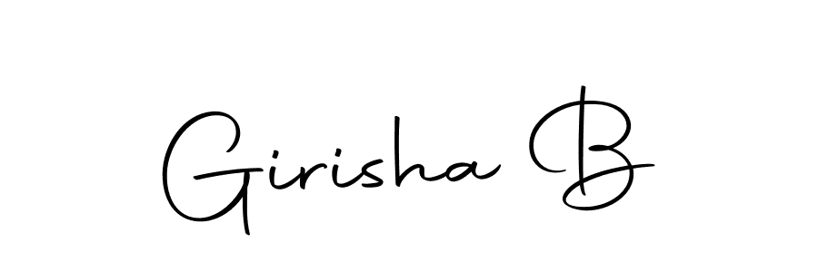 How to Draw Girisha B signature style? Autography-DOLnW is a latest design signature styles for name Girisha B. Girisha B signature style 10 images and pictures png
