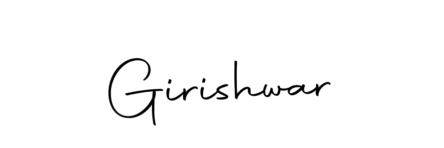 Make a short Girishwar signature style. Manage your documents anywhere anytime using Autography-DOLnW. Create and add eSignatures, submit forms, share and send files easily. Girishwar signature style 10 images and pictures png