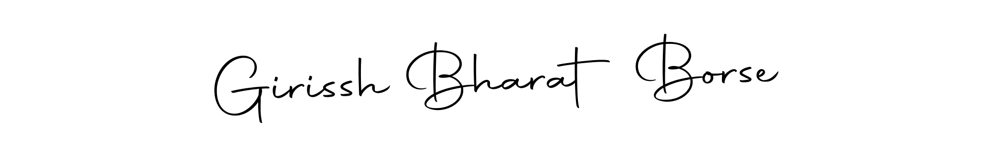 Girissh Bharat Borse stylish signature style. Best Handwritten Sign (Autography-DOLnW) for my name. Handwritten Signature Collection Ideas for my name Girissh Bharat Borse. Girissh Bharat Borse signature style 10 images and pictures png