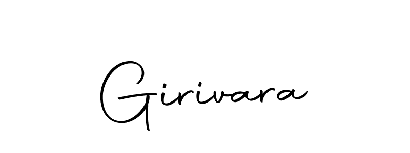 Make a beautiful signature design for name Girivara. With this signature (Autography-DOLnW) style, you can create a handwritten signature for free. Girivara signature style 10 images and pictures png