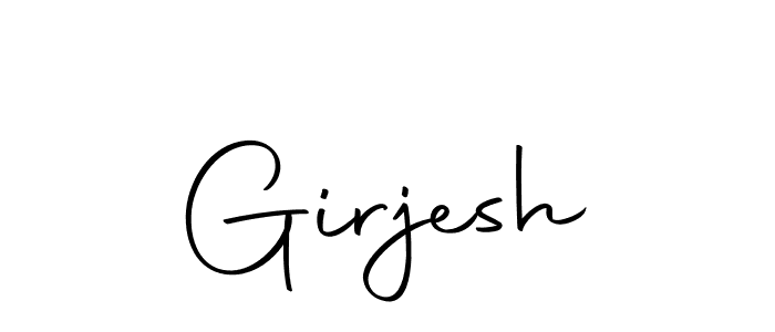 Make a beautiful signature design for name Girjesh. Use this online signature maker to create a handwritten signature for free. Girjesh signature style 10 images and pictures png