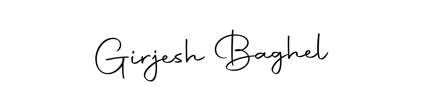 Also we have Girjesh Baghel name is the best signature style. Create professional handwritten signature collection using Autography-DOLnW autograph style. Girjesh Baghel signature style 10 images and pictures png