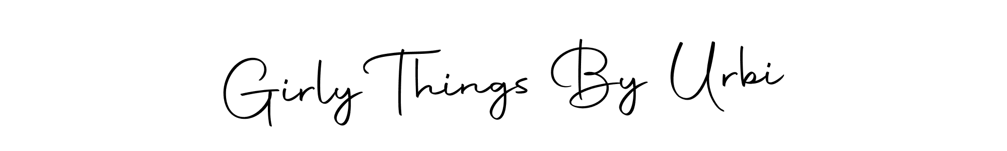 It looks lik you need a new signature style for name Girly Things By Urbi. Design unique handwritten (Autography-DOLnW) signature with our free signature maker in just a few clicks. Girly Things By Urbi signature style 10 images and pictures png