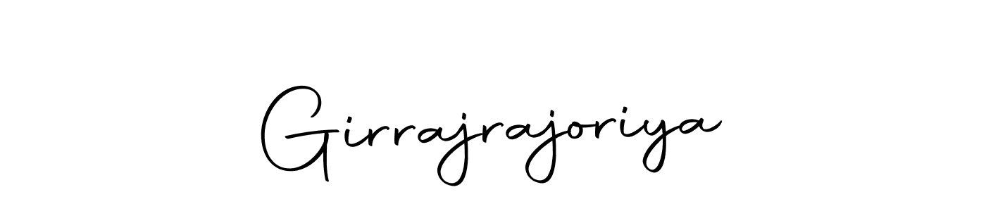 Girrajrajoriya stylish signature style. Best Handwritten Sign (Autography-DOLnW) for my name. Handwritten Signature Collection Ideas for my name Girrajrajoriya. Girrajrajoriya signature style 10 images and pictures png