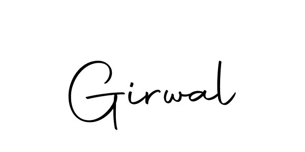 How to make Girwal signature? Autography-DOLnW is a professional autograph style. Create handwritten signature for Girwal name. Girwal signature style 10 images and pictures png