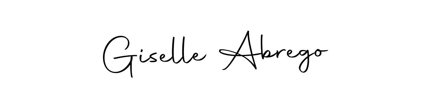 Giselle Abrego stylish signature style. Best Handwritten Sign (Autography-DOLnW) for my name. Handwritten Signature Collection Ideas for my name Giselle Abrego. Giselle Abrego signature style 10 images and pictures png