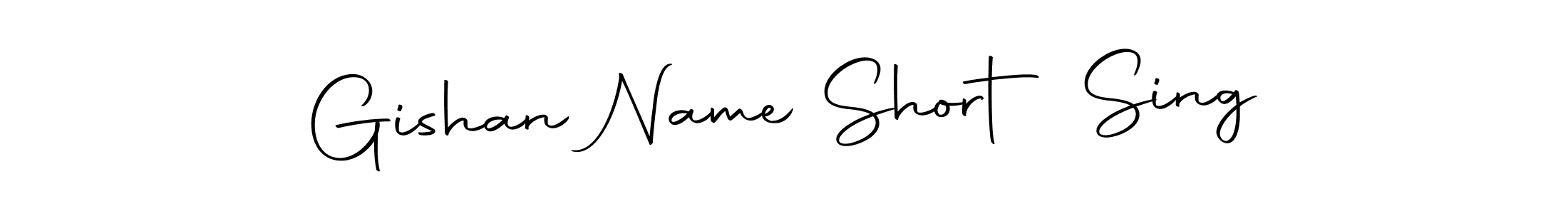 Check out images of Autograph of Gishan Name Short Sing name. Actor Gishan Name Short Sing Signature Style. Autography-DOLnW is a professional sign style online. Gishan Name Short Sing signature style 10 images and pictures png