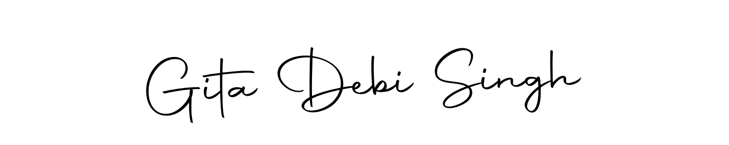 This is the best signature style for the Gita Debi Singh name. Also you like these signature font (Autography-DOLnW). Mix name signature. Gita Debi Singh signature style 10 images and pictures png