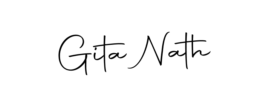This is the best signature style for the Gita Nath name. Also you like these signature font (Autography-DOLnW). Mix name signature. Gita Nath signature style 10 images and pictures png