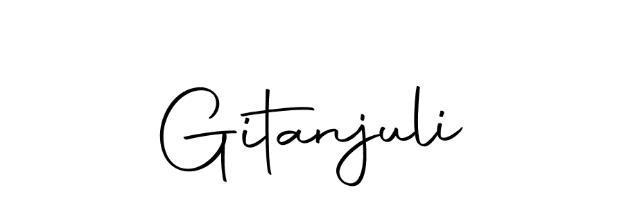 Make a beautiful signature design for name Gitanjuli. Use this online signature maker to create a handwritten signature for free. Gitanjuli signature style 10 images and pictures png