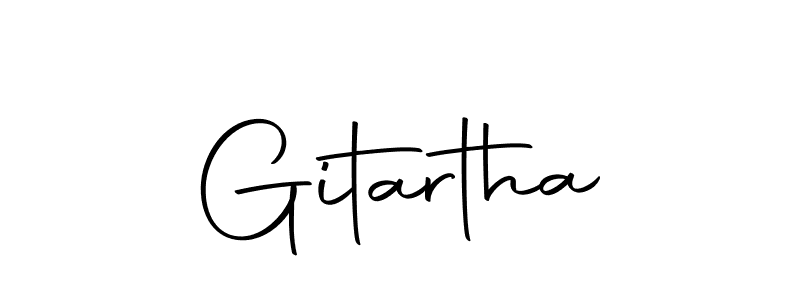 Similarly Autography-DOLnW is the best handwritten signature design. Signature creator online .You can use it as an online autograph creator for name Gitartha. Gitartha signature style 10 images and pictures png