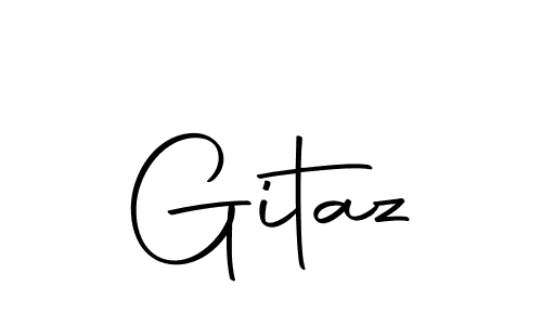 Gitaz stylish signature style. Best Handwritten Sign (Autography-DOLnW) for my name. Handwritten Signature Collection Ideas for my name Gitaz. Gitaz signature style 10 images and pictures png