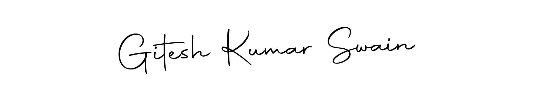 How to make Gitesh Kumar Swain signature? Autography-DOLnW is a professional autograph style. Create handwritten signature for Gitesh Kumar Swain name. Gitesh Kumar Swain signature style 10 images and pictures png