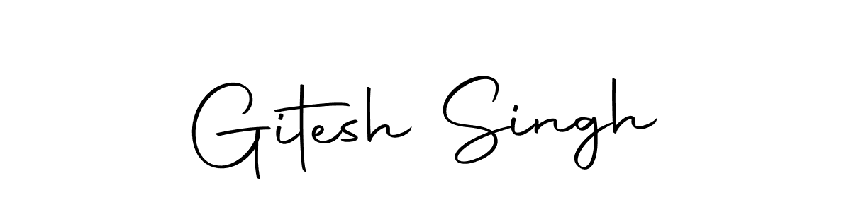 Once you've used our free online signature maker to create your best signature Autography-DOLnW style, it's time to enjoy all of the benefits that Gitesh Singh name signing documents. Gitesh Singh signature style 10 images and pictures png