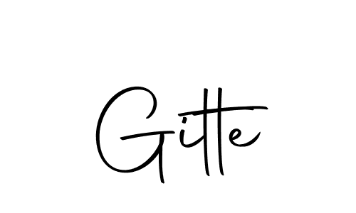 Check out images of Autograph of Gitte name. Actor Gitte Signature Style. Autography-DOLnW is a professional sign style online. Gitte signature style 10 images and pictures png