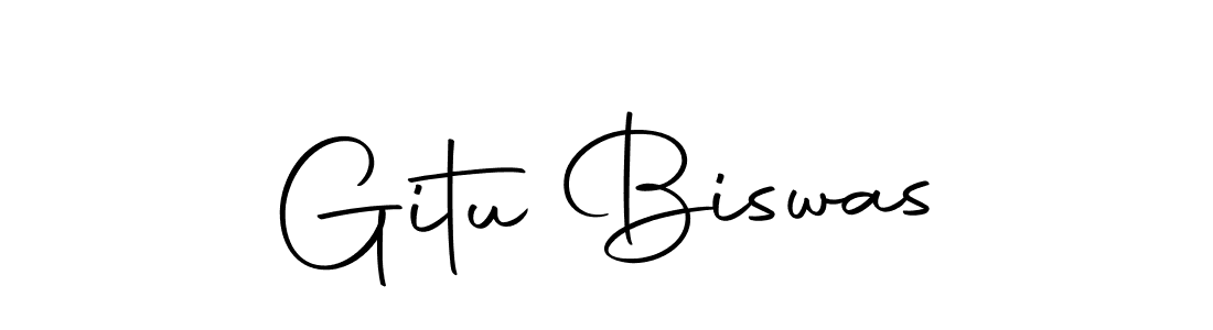 if you are searching for the best signature style for your name Gitu Biswas. so please give up your signature search. here we have designed multiple signature styles  using Autography-DOLnW. Gitu Biswas signature style 10 images and pictures png