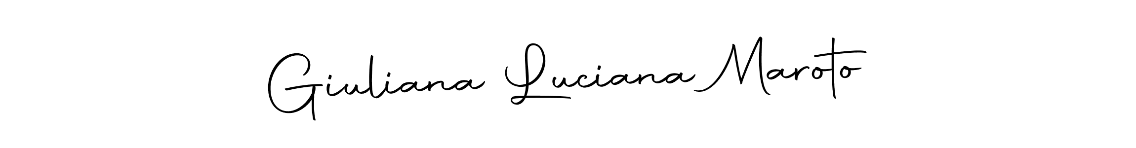 Check out images of Autograph of Giuliana Luciana Maroto name. Actor Giuliana Luciana Maroto Signature Style. Autography-DOLnW is a professional sign style online. Giuliana Luciana Maroto signature style 10 images and pictures png