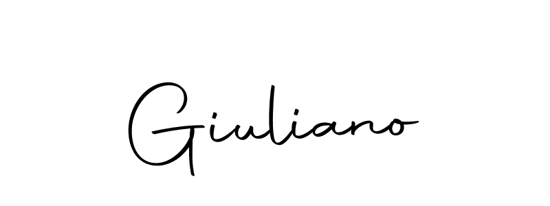 You should practise on your own different ways (Autography-DOLnW) to write your name (Giuliano) in signature. don't let someone else do it for you. Giuliano signature style 10 images and pictures png
