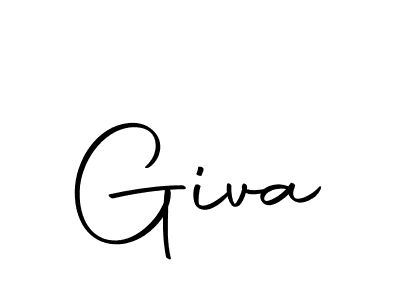 The best way (Autography-DOLnW) to make a short signature is to pick only two or three words in your name. The name Giva include a total of six letters. For converting this name. Giva signature style 10 images and pictures png