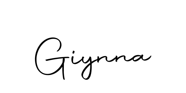 Create a beautiful signature design for name Giynna. With this signature (Autography-DOLnW) fonts, you can make a handwritten signature for free. Giynna signature style 10 images and pictures png