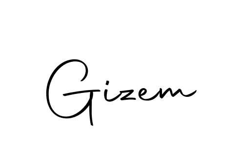 How to make Gizem name signature. Use Autography-DOLnW style for creating short signs online. This is the latest handwritten sign. Gizem signature style 10 images and pictures png