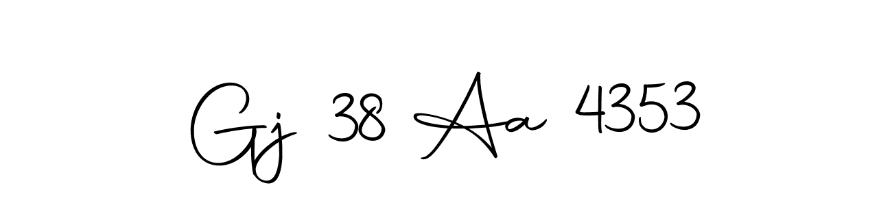 The best way (Autography-DOLnW) to make a short signature is to pick only two or three words in your name. The name Gj 38 Aa 4353 include a total of six letters. For converting this name. Gj 38 Aa 4353 signature style 10 images and pictures png