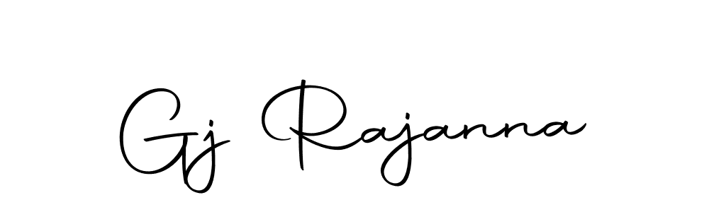 Use a signature maker to create a handwritten signature online. With this signature software, you can design (Autography-DOLnW) your own signature for name Gj Rajanna. Gj Rajanna signature style 10 images and pictures png