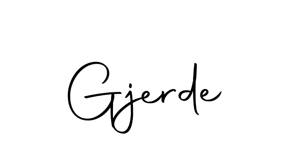 Best and Professional Signature Style for Gjerde. Autography-DOLnW Best Signature Style Collection. Gjerde signature style 10 images and pictures png