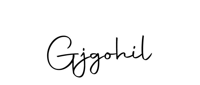 Gjgohil stylish signature style. Best Handwritten Sign (Autography-DOLnW) for my name. Handwritten Signature Collection Ideas for my name Gjgohil. Gjgohil signature style 10 images and pictures png