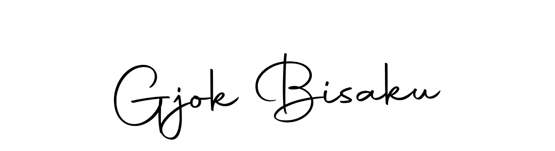 It looks lik you need a new signature style for name Gjok Bisaku. Design unique handwritten (Autography-DOLnW) signature with our free signature maker in just a few clicks. Gjok Bisaku signature style 10 images and pictures png