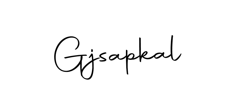 Make a beautiful signature design for name Gjsapkal. Use this online signature maker to create a handwritten signature for free. Gjsapkal signature style 10 images and pictures png